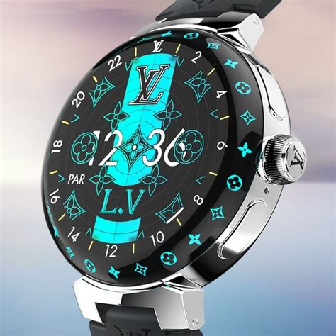 louis vuitton smartwatch 2018|Louis Vuitton digital watch.